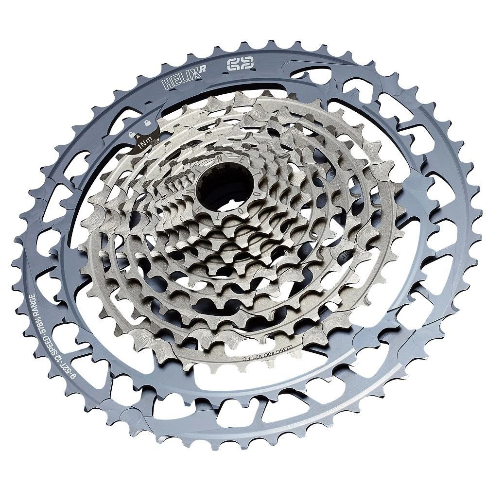 Helix Race Cassette | 12 Speed | 9-52T | Grey