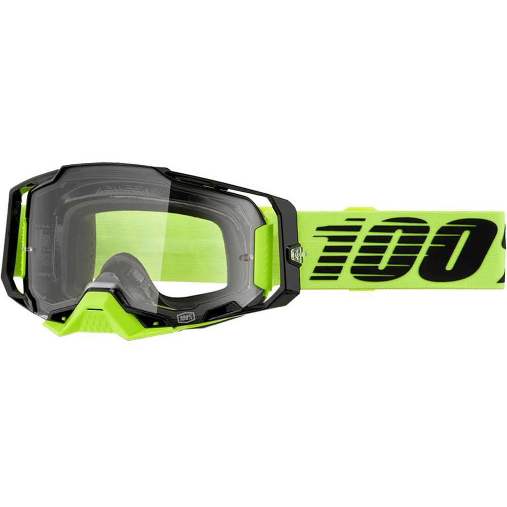 ARMEGA Goggle Neon Yellow - Clear Lens