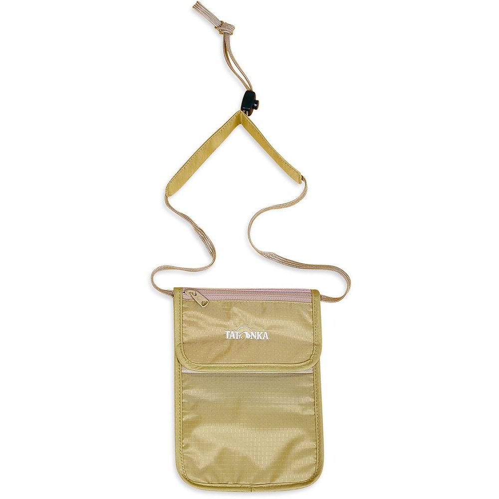 Skin Folded Neck Pouch natural