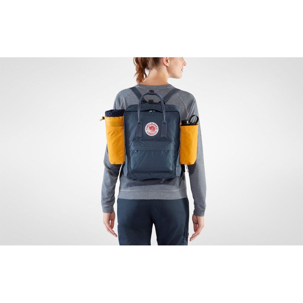 Outdoorweb.eu Kanken Bottle Pocket Ochre p idavna kapsa na lahev FJALLRAVEN 24.91