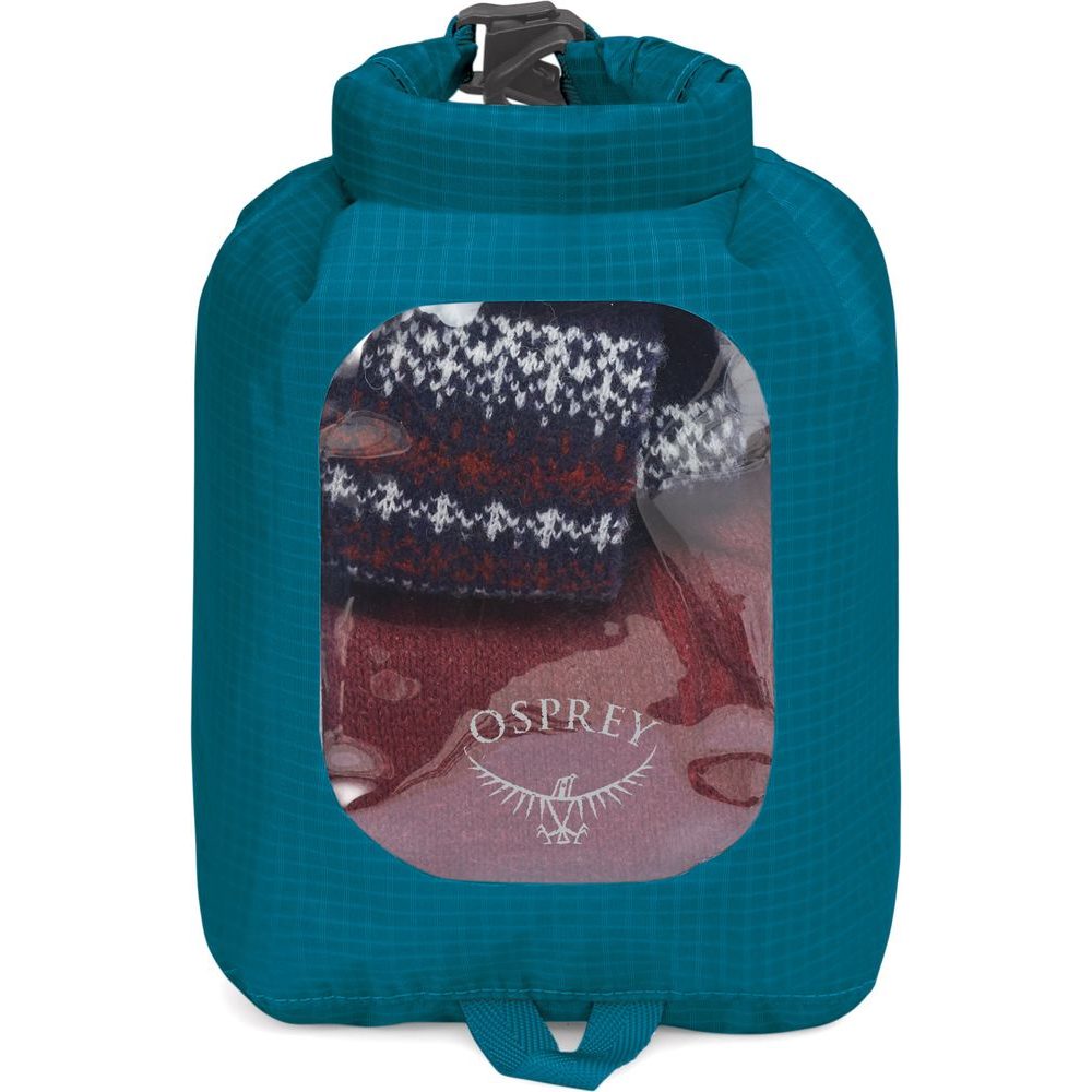 DRY SACK 3 W/WINDOW, waterfront blue