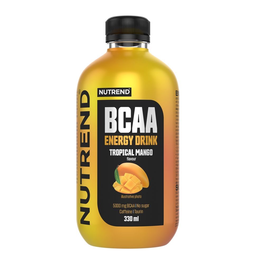 BCAA Energy Drink, 330 ml tropical mango