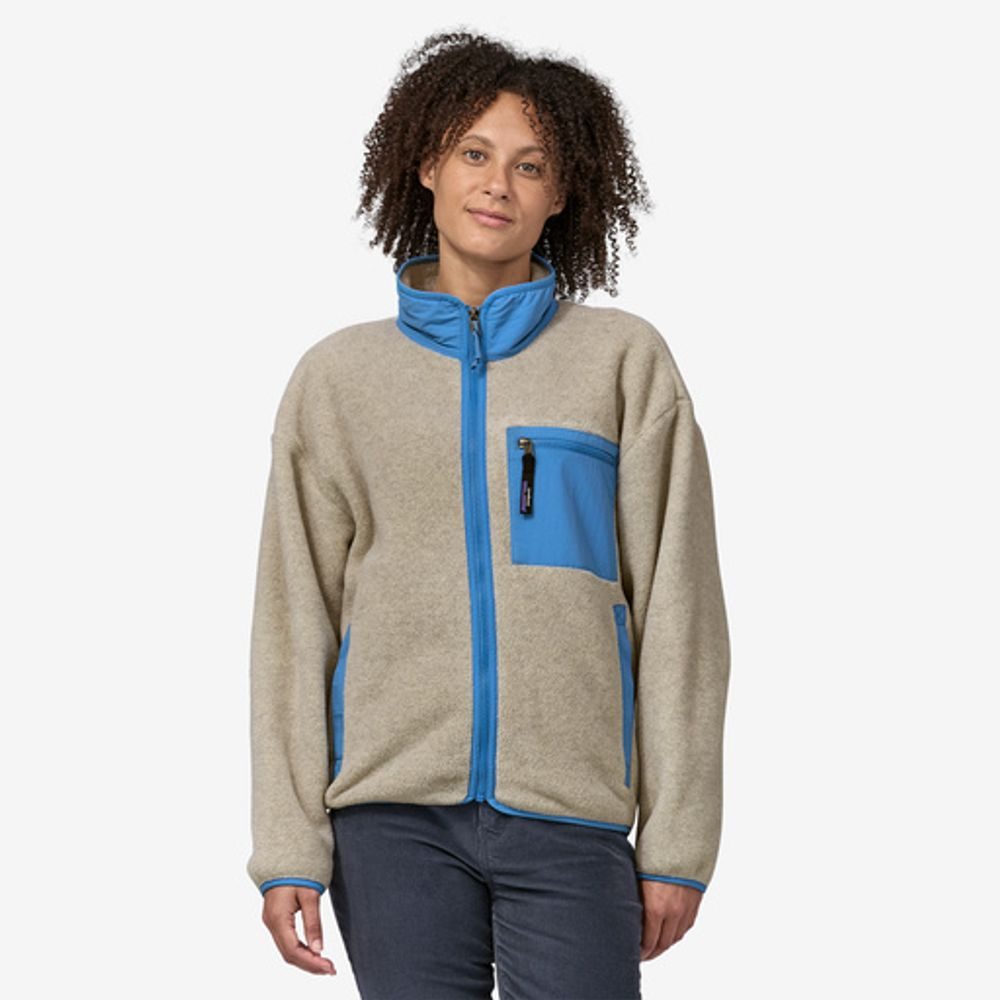 アウターその他 Patagonia Synchilla Fleece Jacket Oatmeal Heather Blue (W) W´S SYNCH JKT, OATMEAL HEATHER W/ BLUE BIRD - fleece
