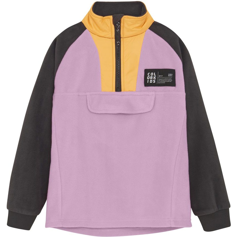 Fleece Jacket - Anorak-Lilac chiffon