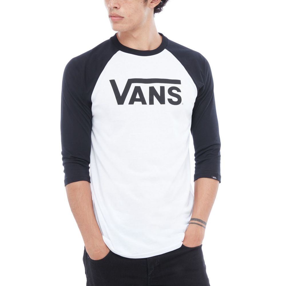 CLASSIC RAGLAN White-Black