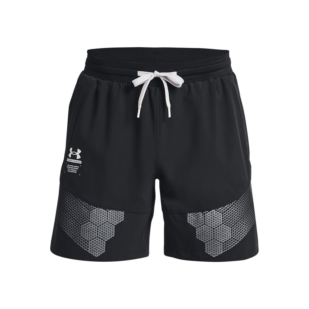 UA Armourprint Woven Shorts Black