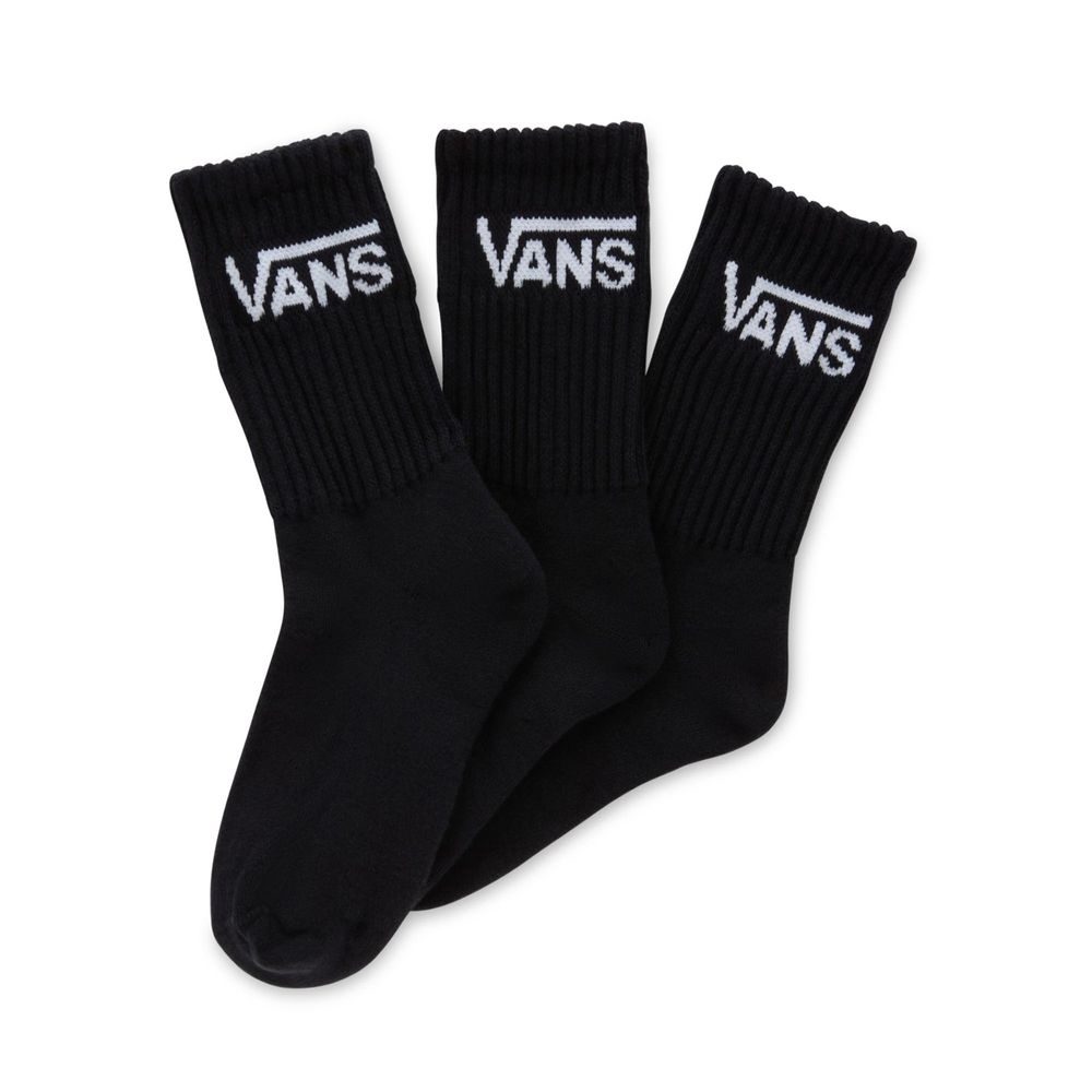 CLASSIC VANS CREW SOCK ROX Black