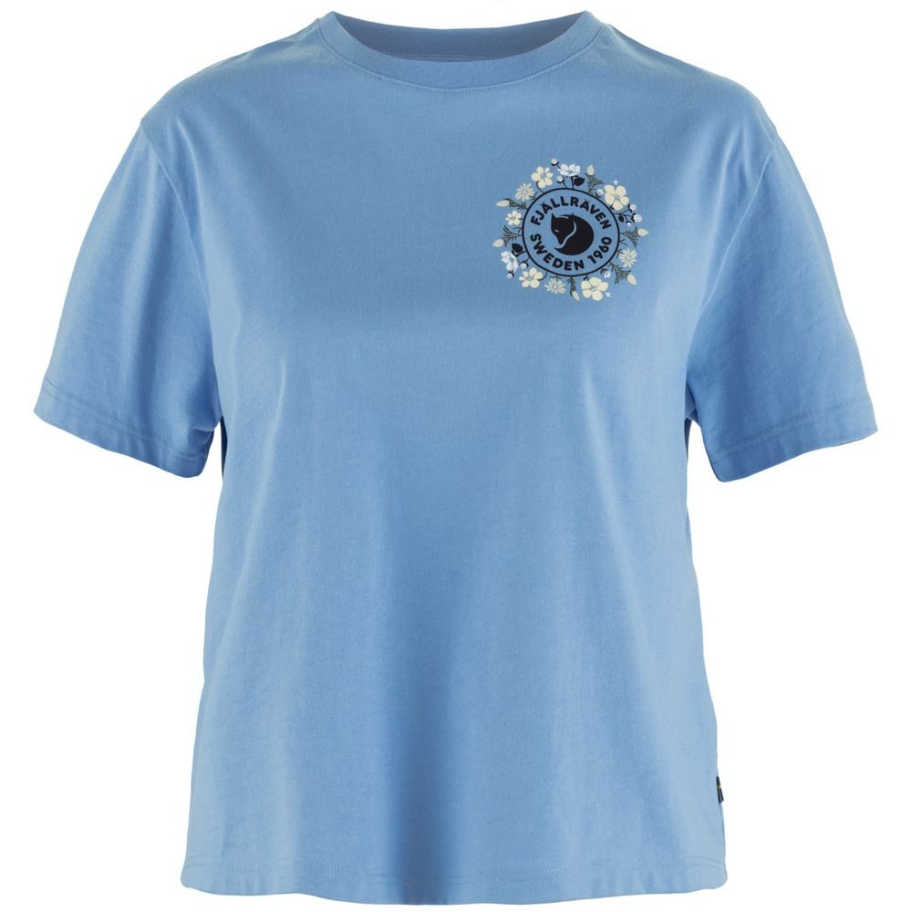 Fjällblomster Logo T-shirt W Ultramarine