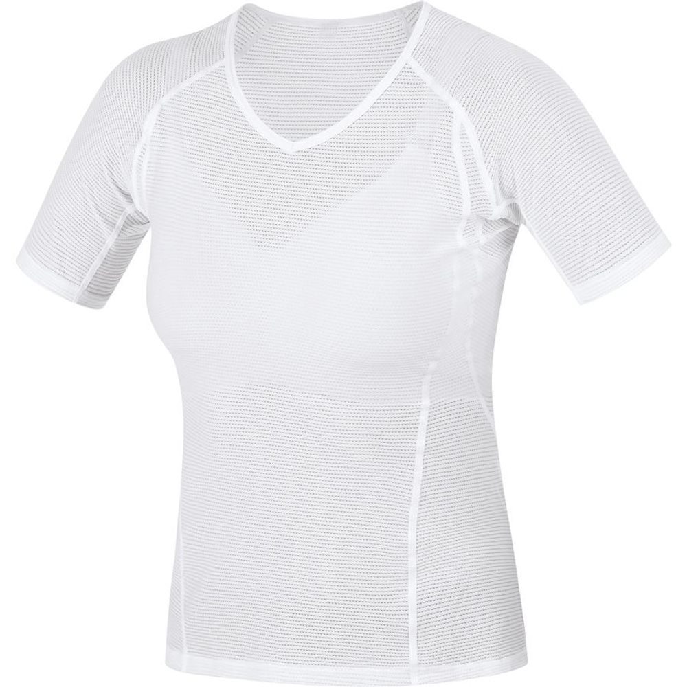 M Women Base Layer Shirt-white