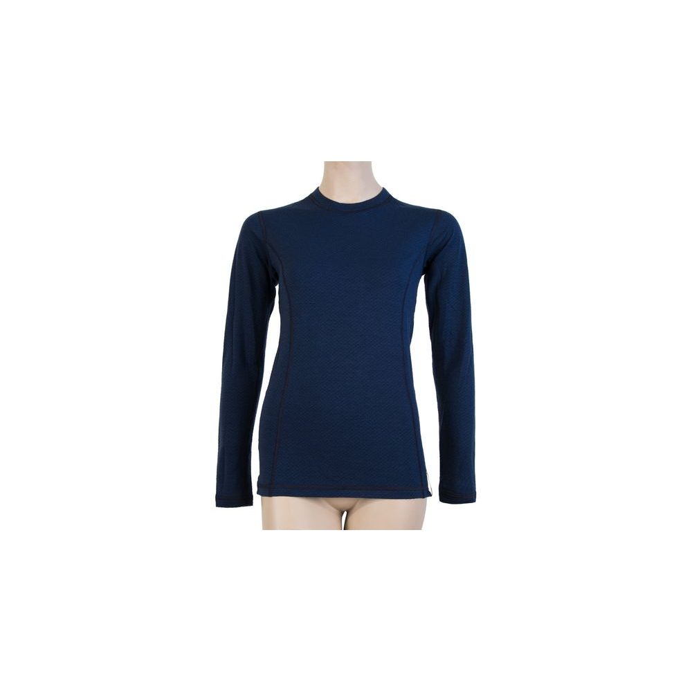 MERINO DF dámské triko dl. rukáv deep blue