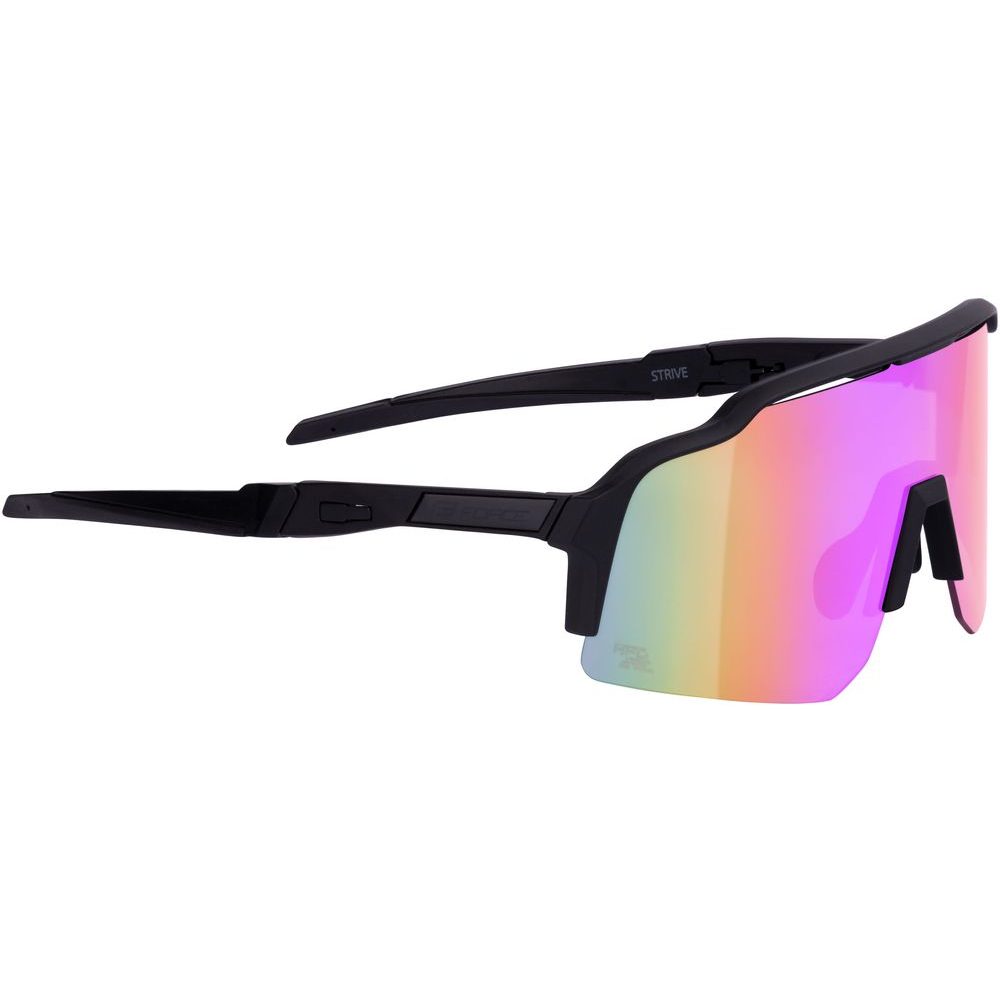 STRIVE černé, fialovo-žluté zrc. sklo