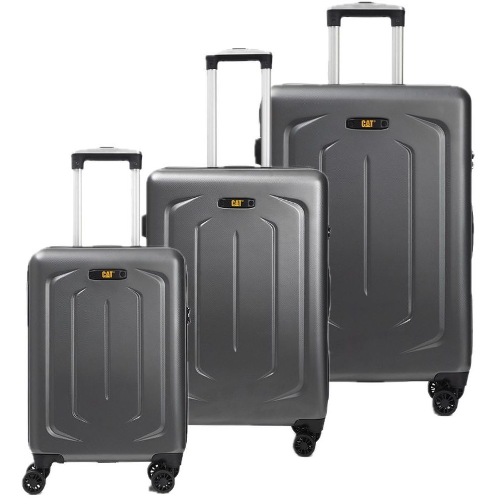 Sculpted, 3 dílný set ocelově šedý