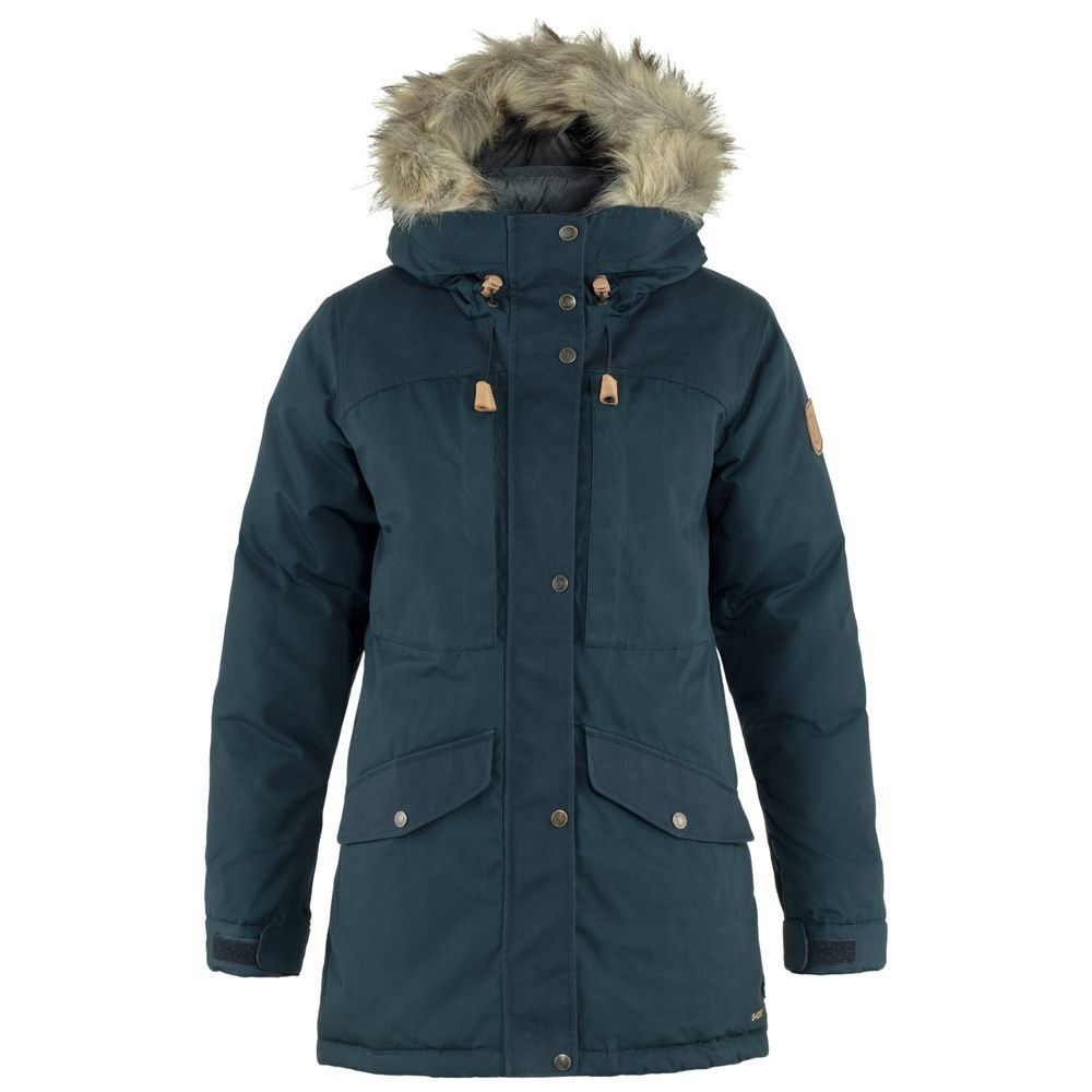 Singi Down Jacket W Dark Navy