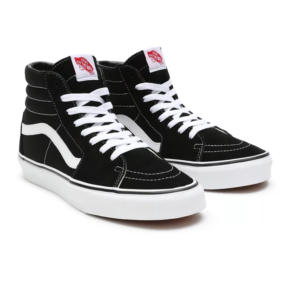 Outdoorweb.eu - SK8-HI, BLACK/BLACK/WHITE vel 35 - lifestyle footwear - VANS  - 43.67 �
