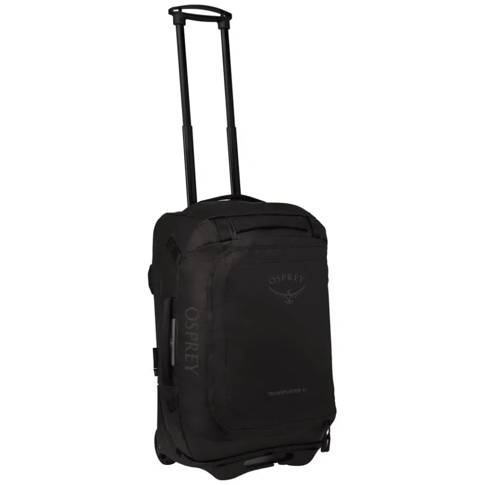 TRANSPORTER WHEELED DUFFEL 40, Raven Black/Black