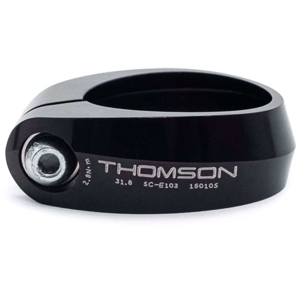 Sedlová objímka Thomson 31,8mm černá