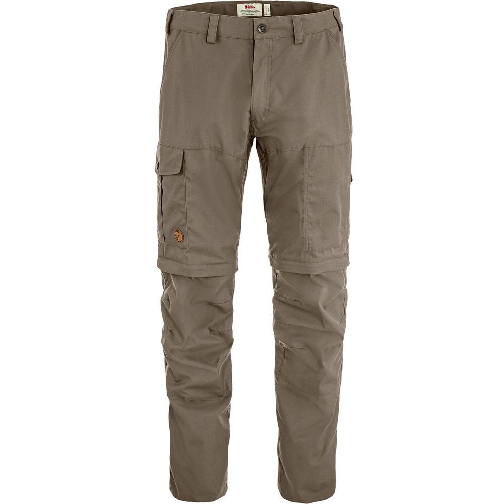 Karl Pro Zip-off Trousers M Suede Brown