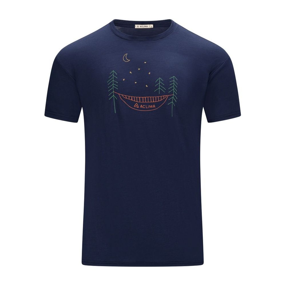 LightWool 140 Tee Forest M's Navy Blazer