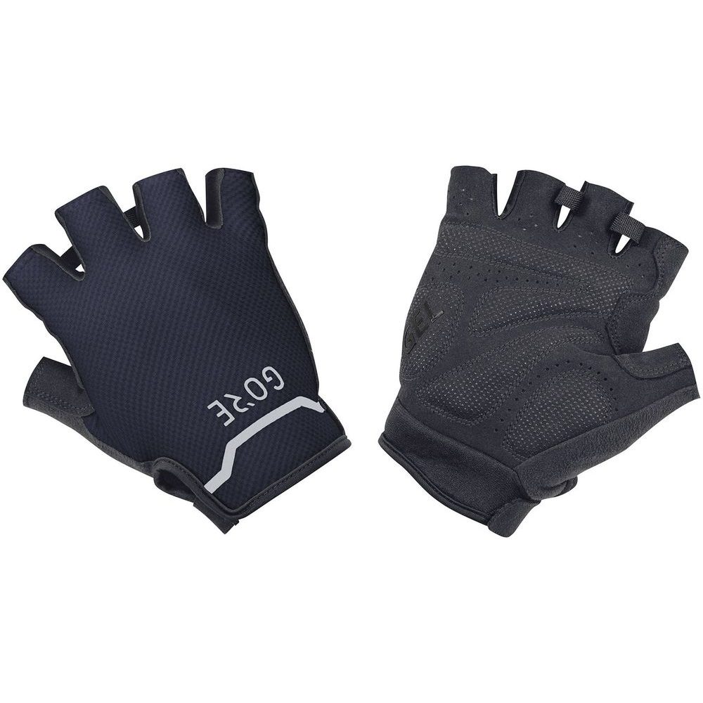 C5 Short Gloves black / orbit blue