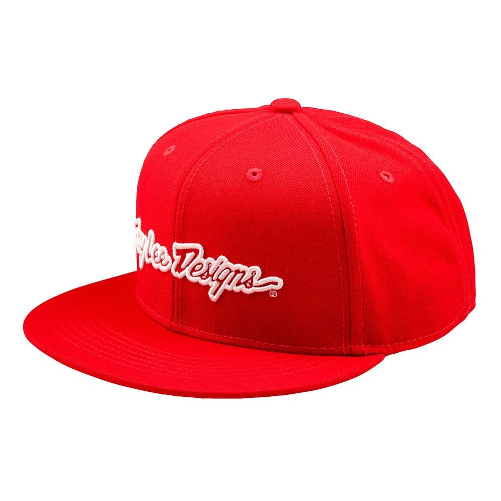 FLAT BILL SNAPBACK SIGNATURE TEAM RED