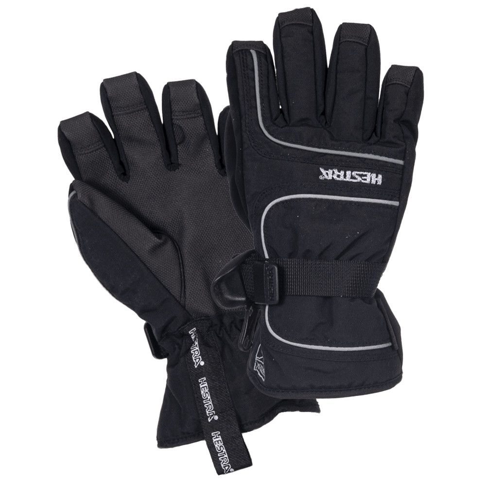 Gore-Tex Jr .5 finger Svart/Jord