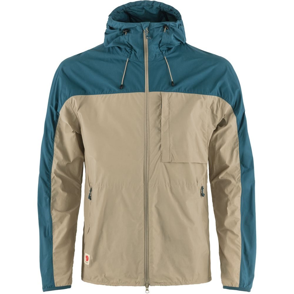 High Coast Wind Jacket M Fossil-Deep Sea