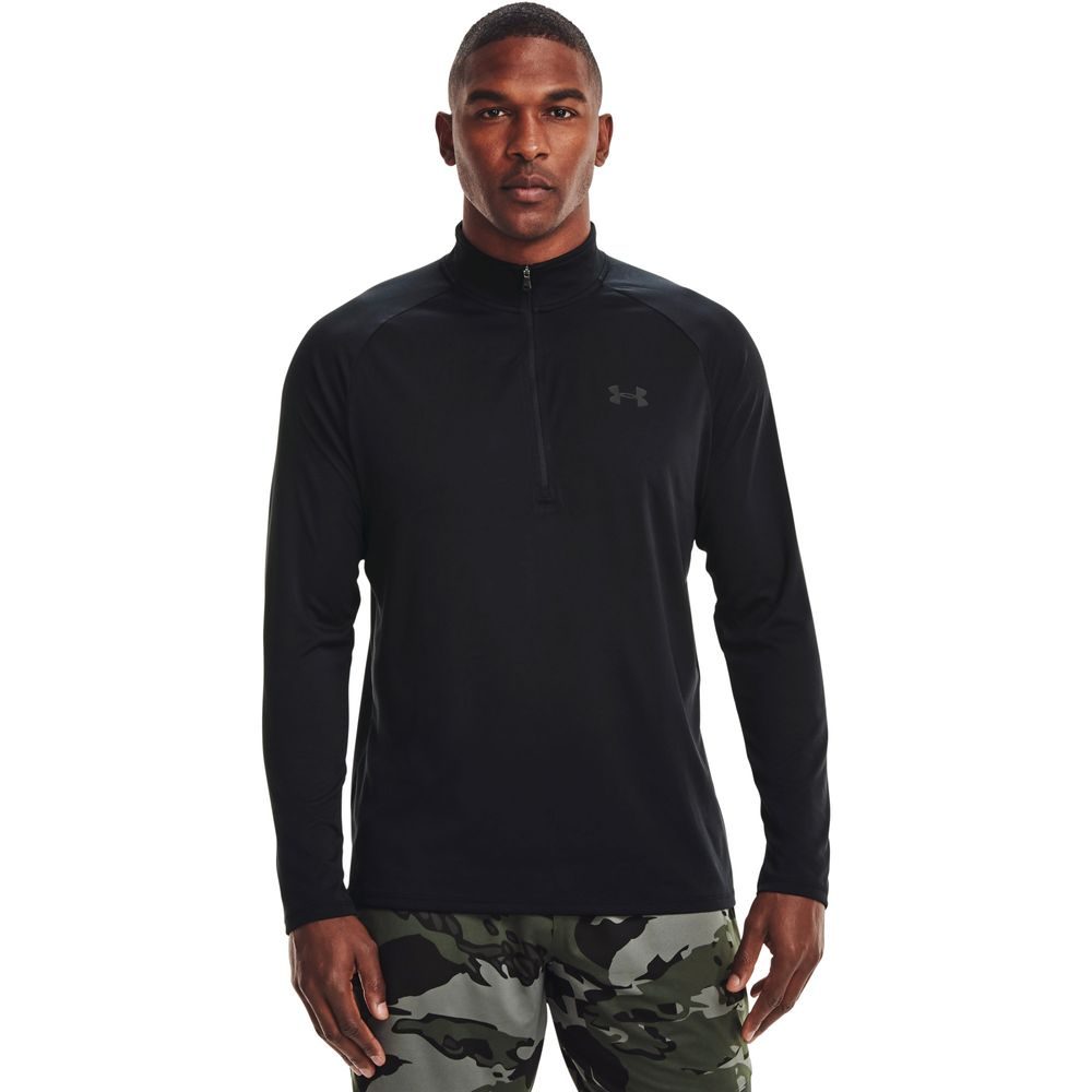UA Tech 1/2 Zip 2.0, Black