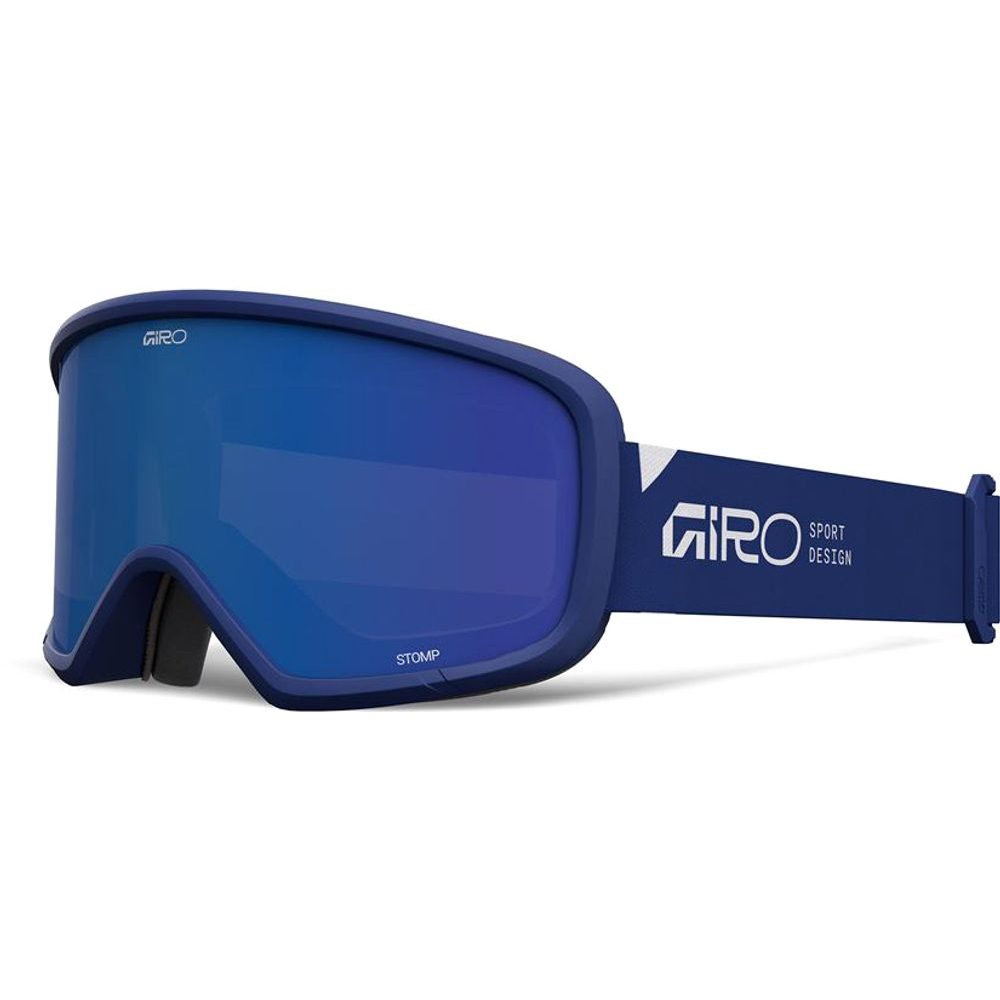 Stomp Blue Wordmark-Grey Cobalt