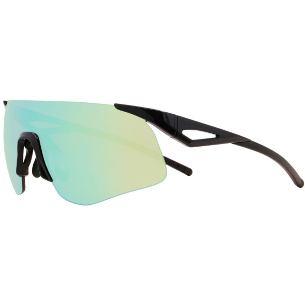 MARK-04, black/ smoke with green mirror