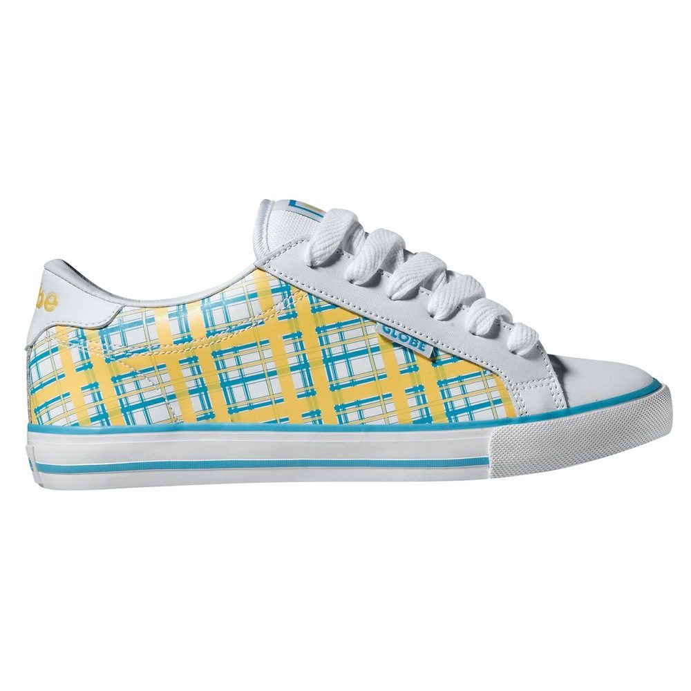 CHALICE GIRLS LIGHT LEMON/BLUE PLAID