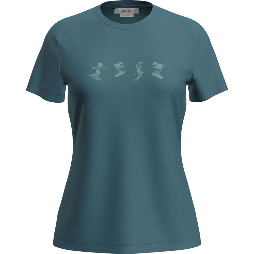 Women Mer 150 Tech Lite SS Tee Snow Day TOPAZ