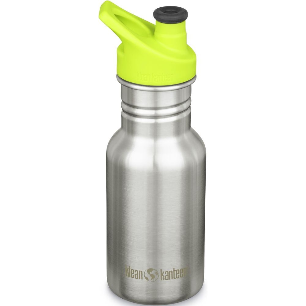 Kid Classic Narrow w/Kid Sport Cap - Brushed Stainless 355 ml