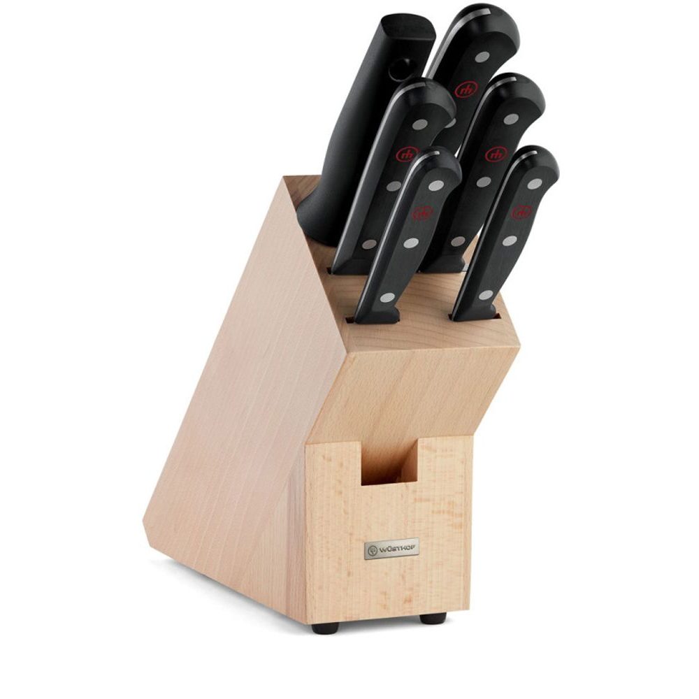 GOURMET Knife Block - 6 pieces