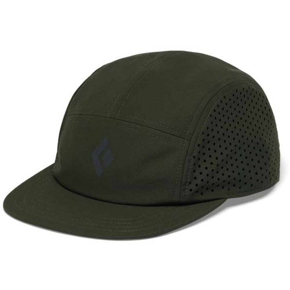 5-PANEL SYNTHETIC CAP Dark Moss-Anthracite Icon Logo