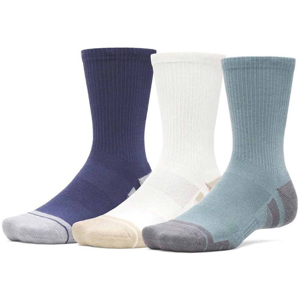 UA Performance Tech 3pk Crew-BLU