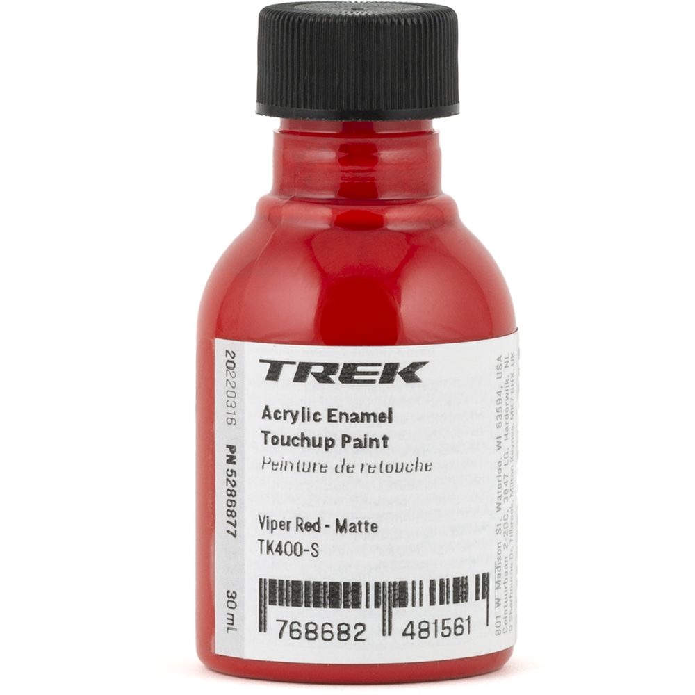 Trek Touch-up Paint - Matte Red Color Collection, Viper Red