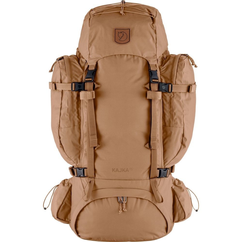Outdoorweb.eu Kajka 75 S M Khaki Dust hiking backpack FJALLRAVEN 388.02