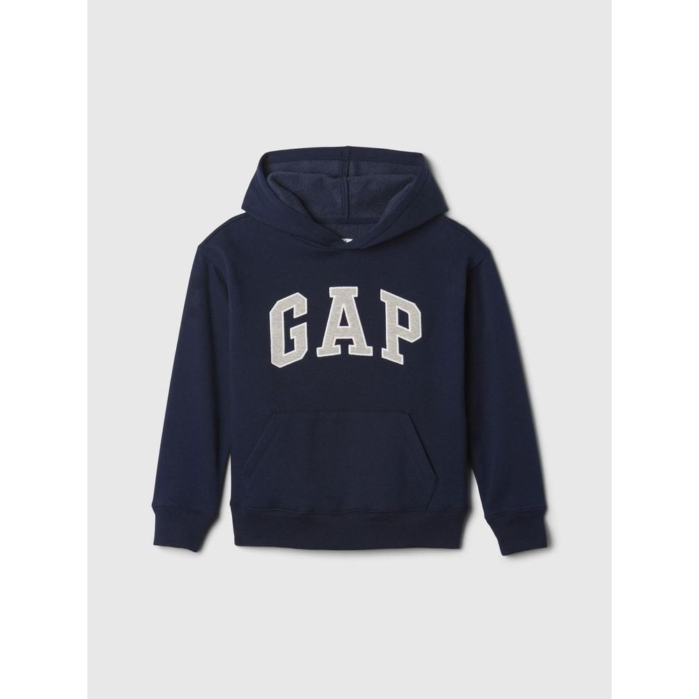 645418-00 Dětská mikina s logem Tmavě modrá