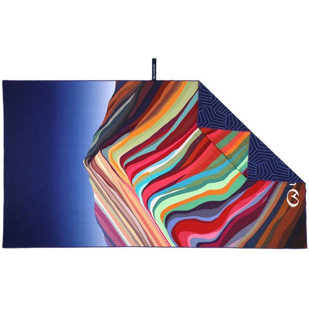 Recycled SoftFibre Trek Towel rainbow