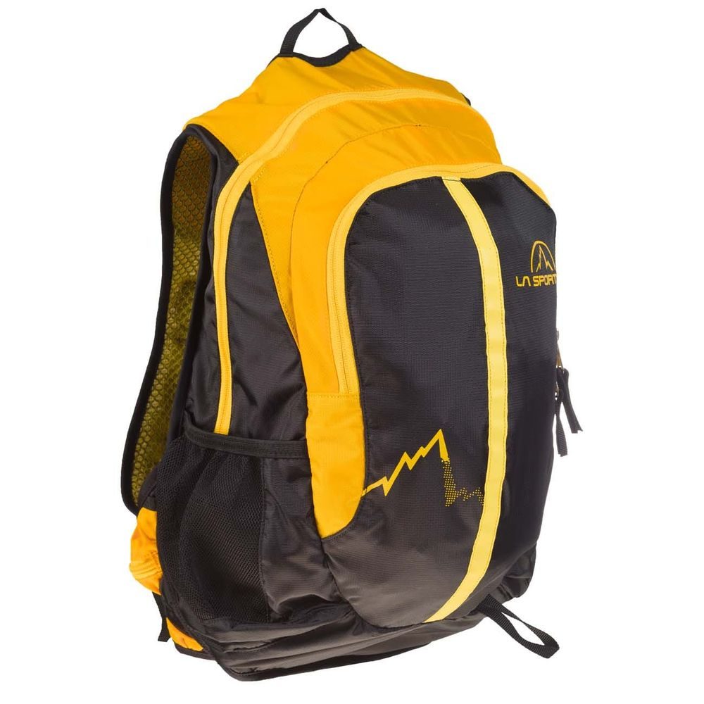 Elite Trek Backpack, Black/Yellow