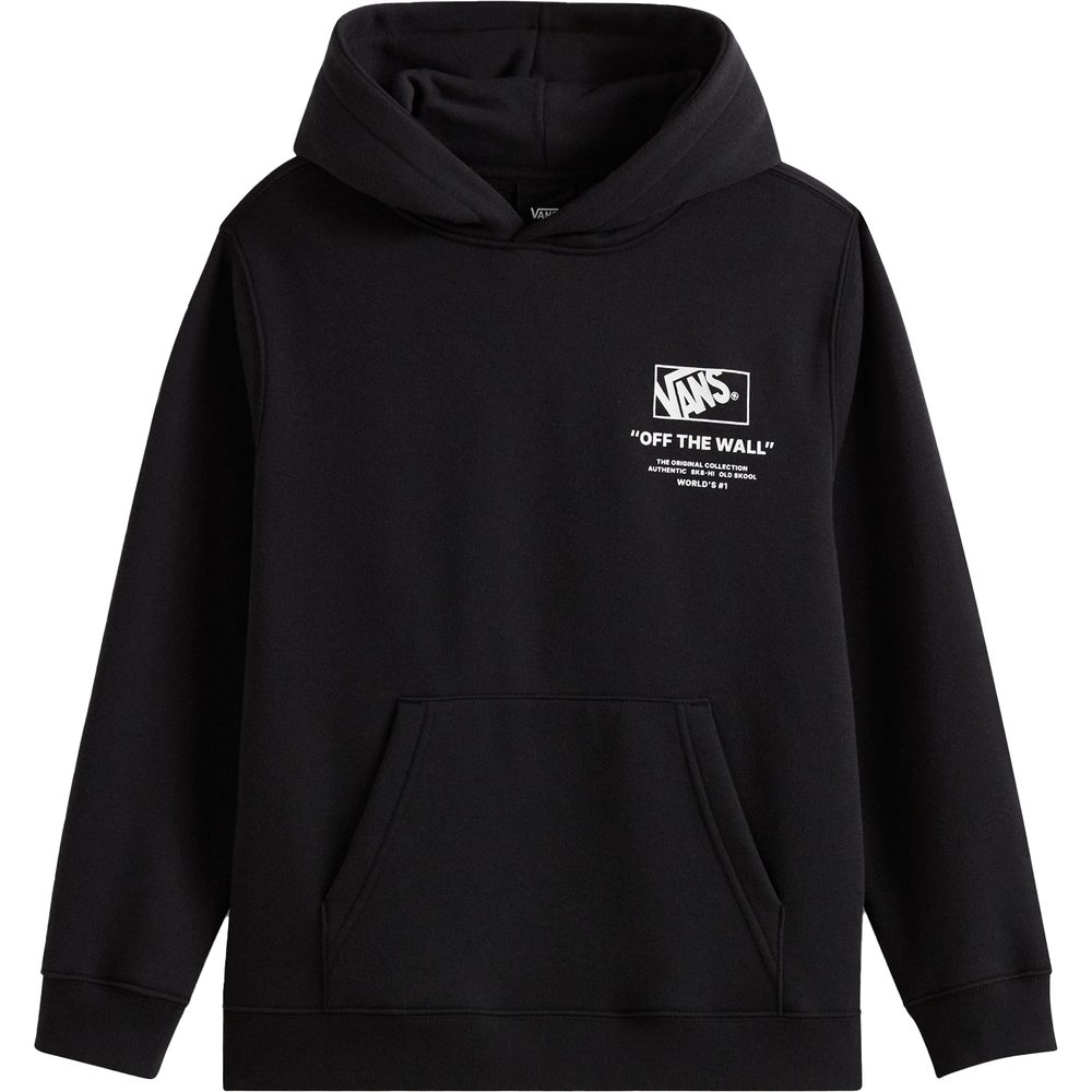 Stacked Hi Pullover Black/White