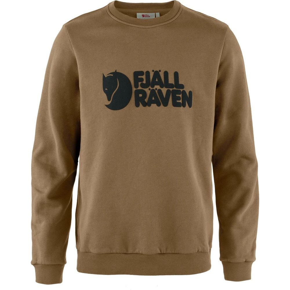 Fjällräven Logo Sweater M Wood Brown