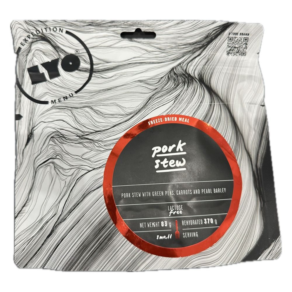 Dušené vepřove s kroupami NEW, běžná porce 370g