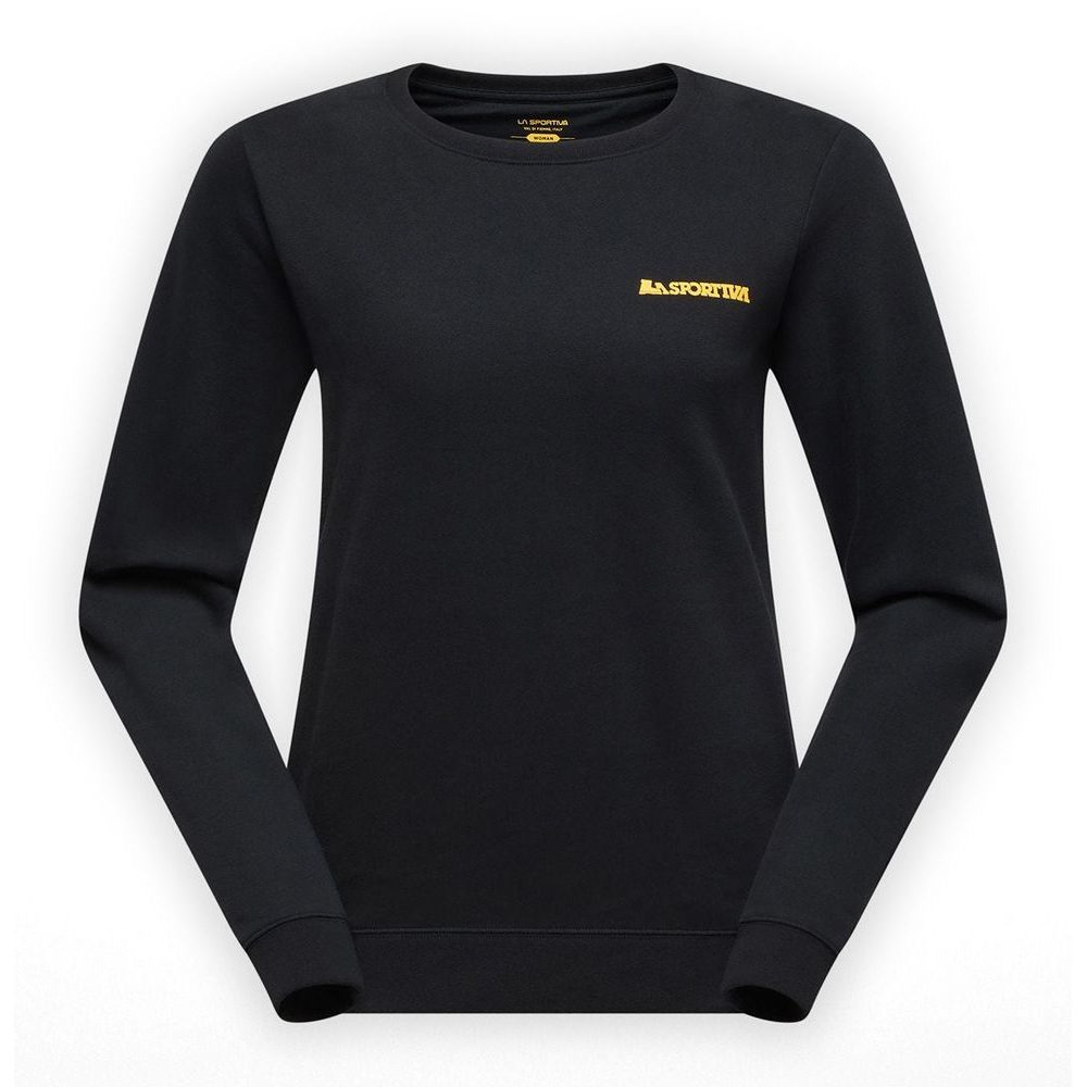 Climbing on the Moon Sweatshirt W Nero/Giallo