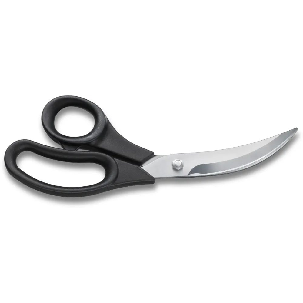 Nůžky na drůbež a mořské plody, 25 cm, černé