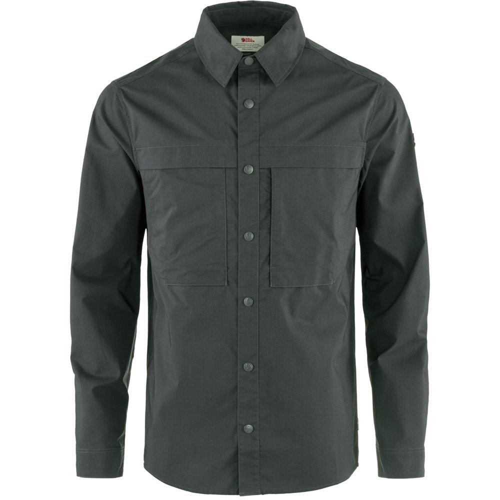 Abisko Trail Shirt LS M Dark Grey