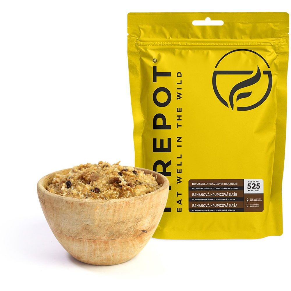 Baked oatmeal with bananas XL, 165g/695 kcal