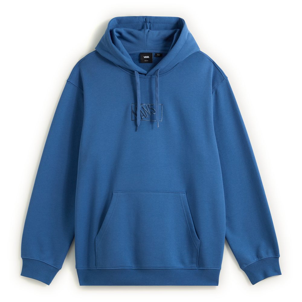 BLOCKED BOX PO HOODIE True Navy