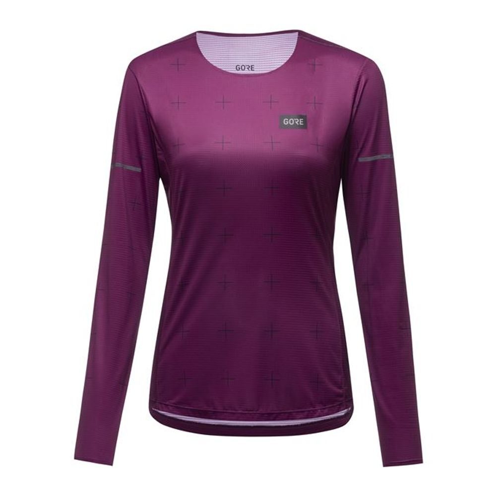 Contest Long Sleeve Tee Womens process purple