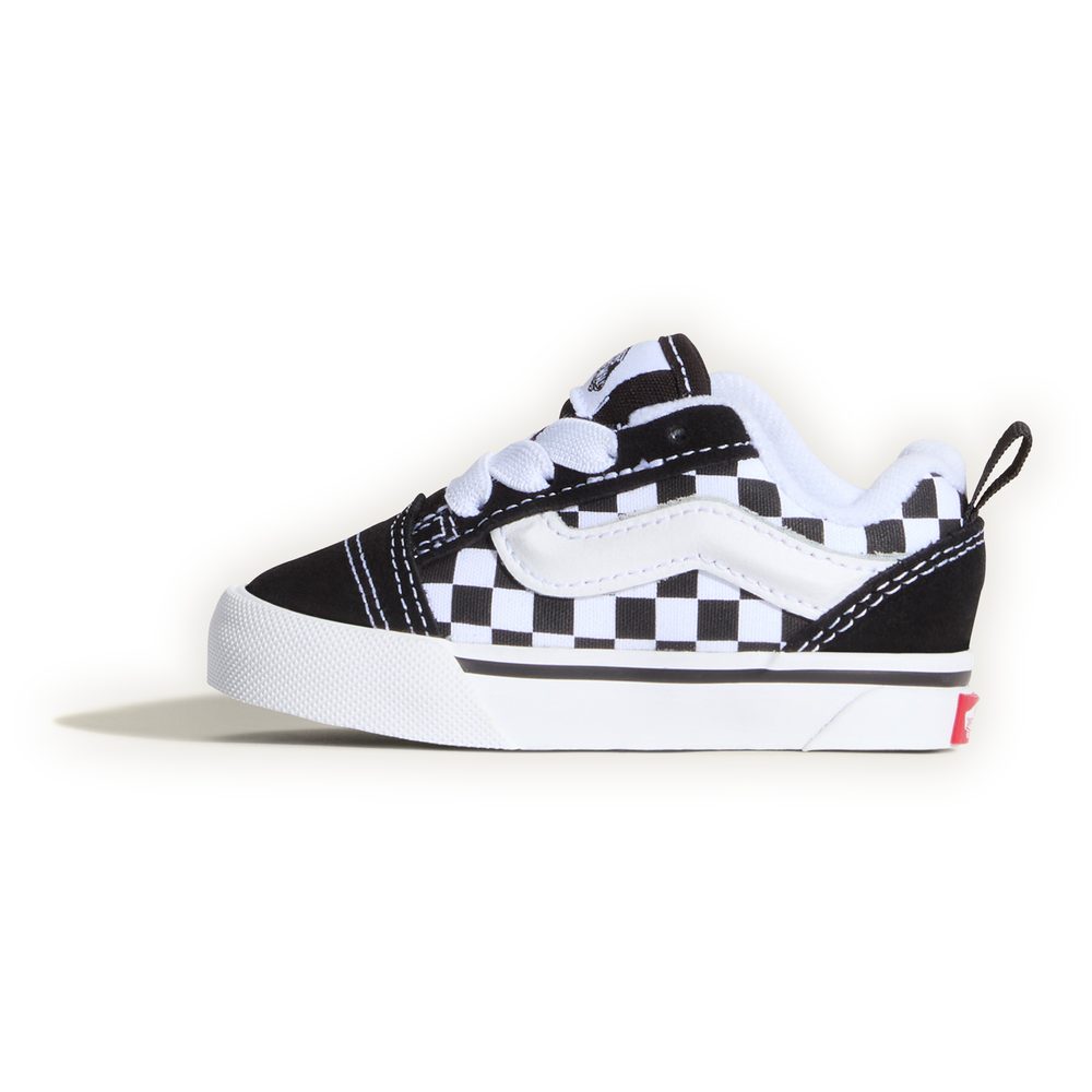 Knu Skool Elastic Lace CHECKERBOARD BLACK/TRUE WHITE